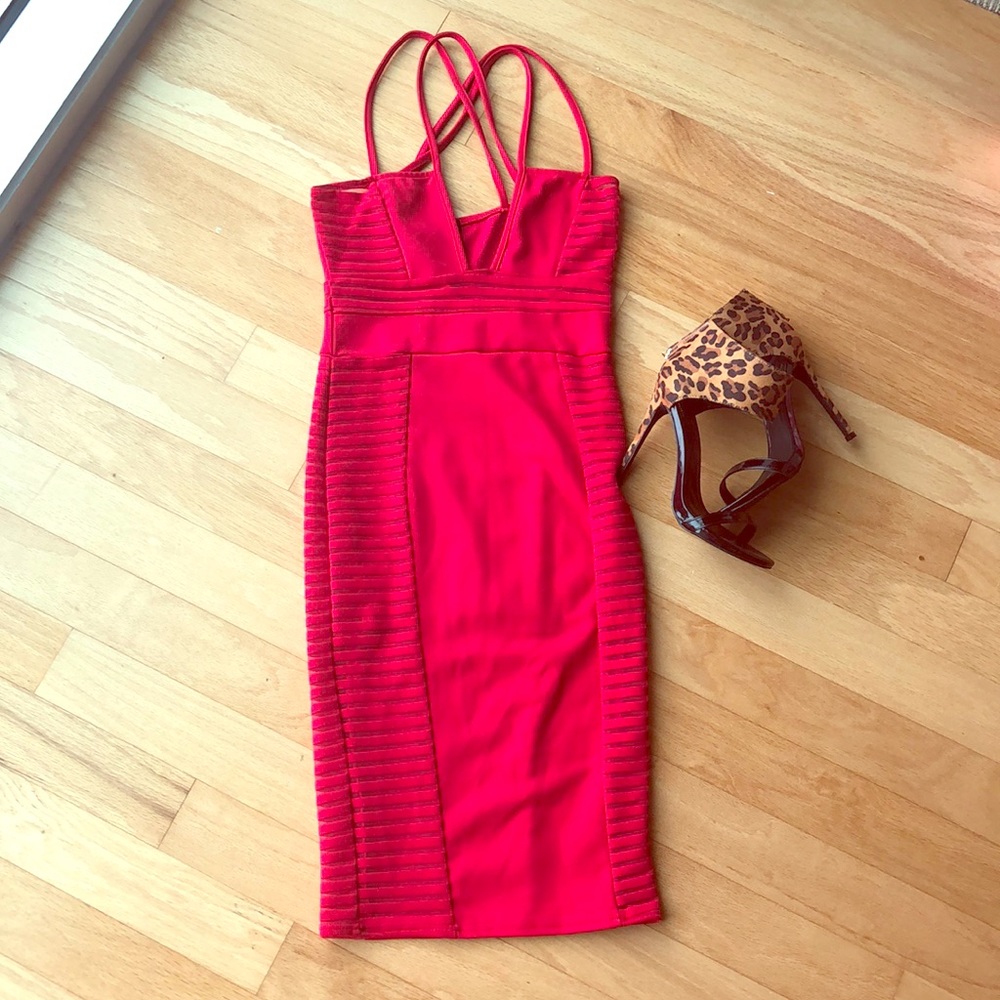 Sexy, Shear Red Dress